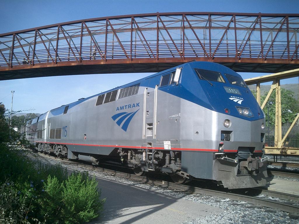 Amtrak train